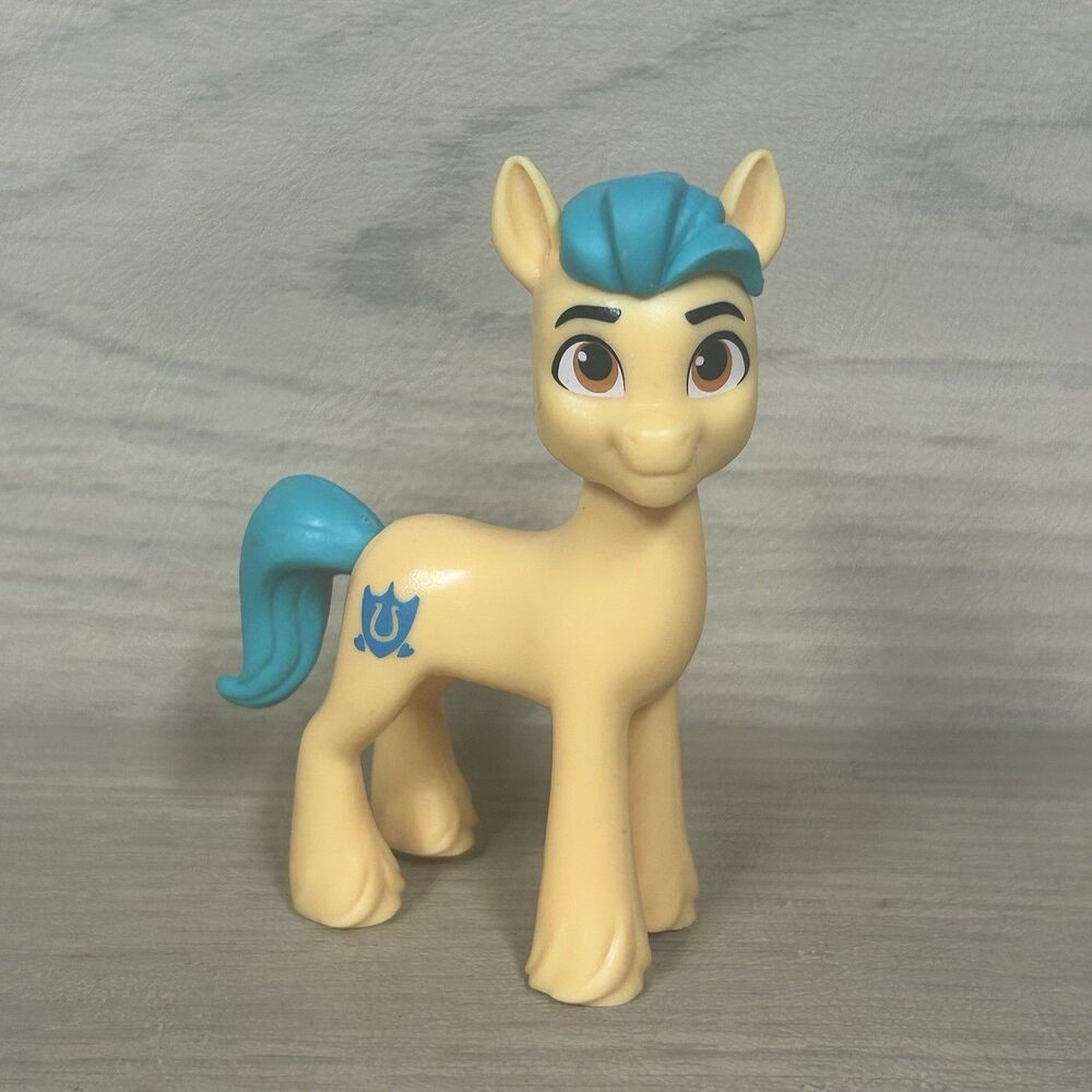 My Little Pony Hitch Trailblazer Movie Friends Horse Figure Toy Hasbro EUC